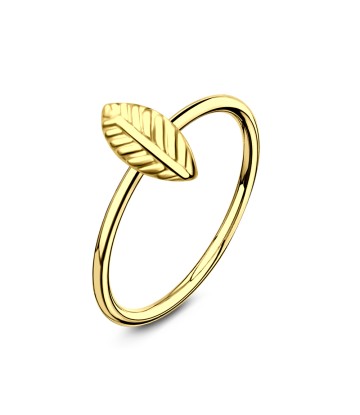 Gold Plated Leaf Shaped Nose Rings NSKR-09-GP